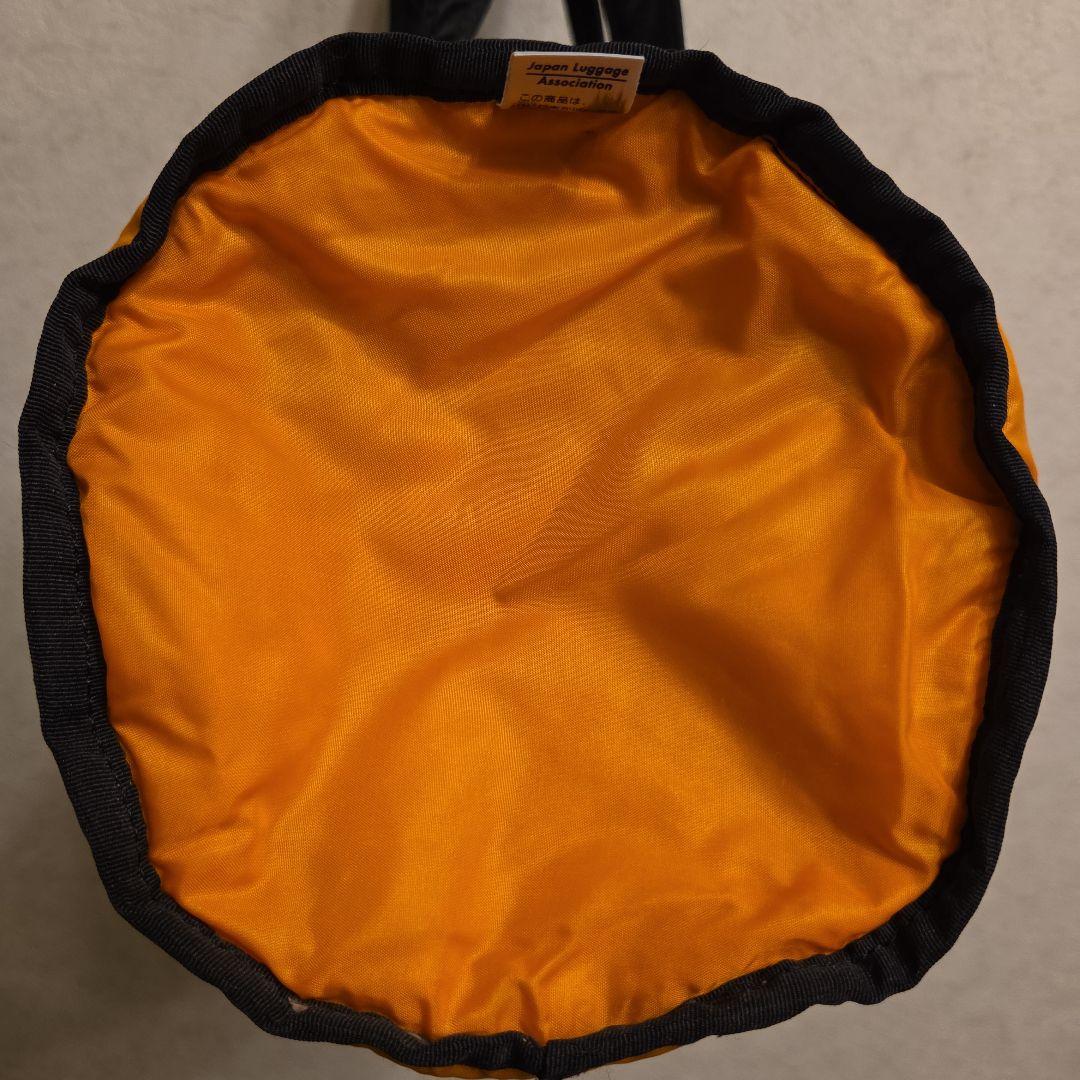 PORTER タンカー ブラック ドラムバッグ