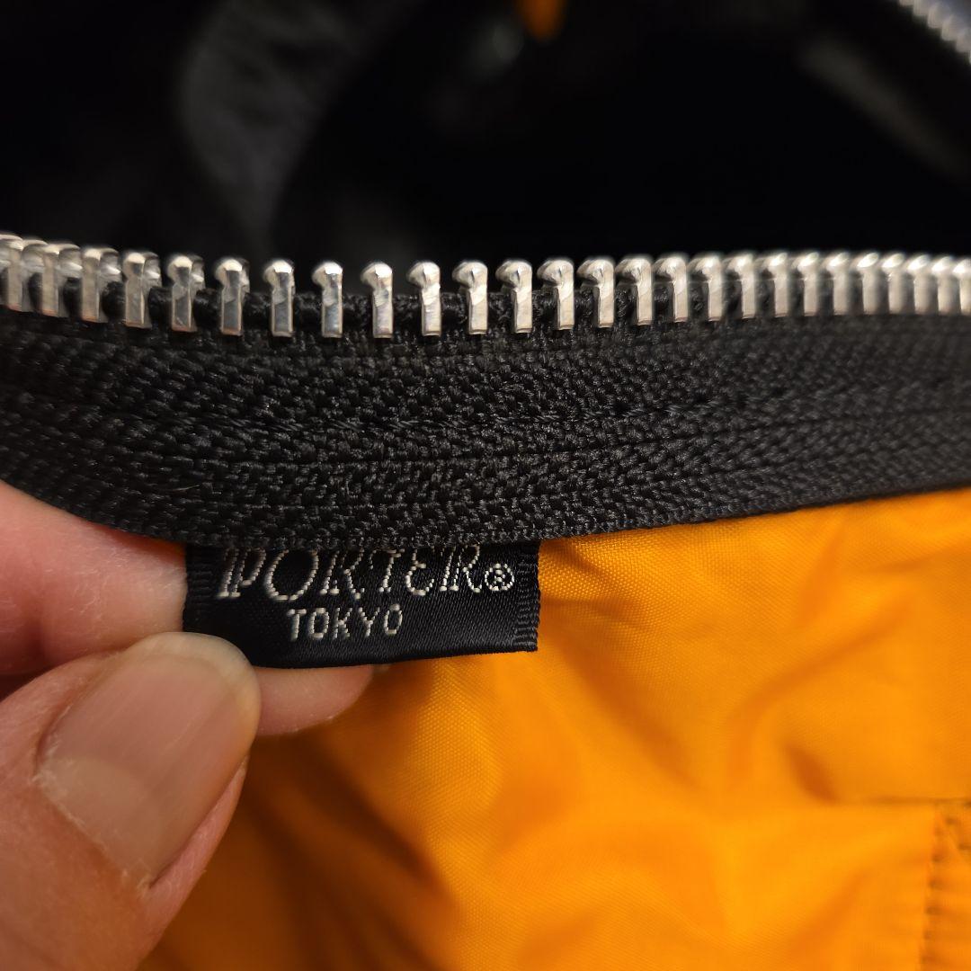 PORTER タンカー ブラック ドラムバッグ