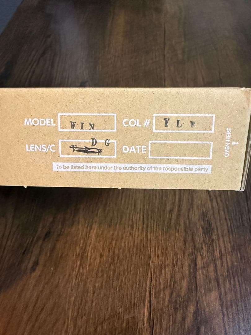 小物 SORRY a Bootleg Program WINONA YELLOW