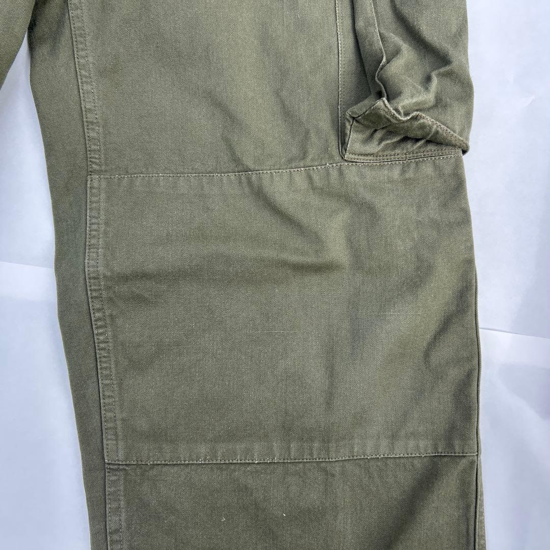 【サイズ21】M65 フランス軍　後期　カーゴパンツ　ヘリンボーン