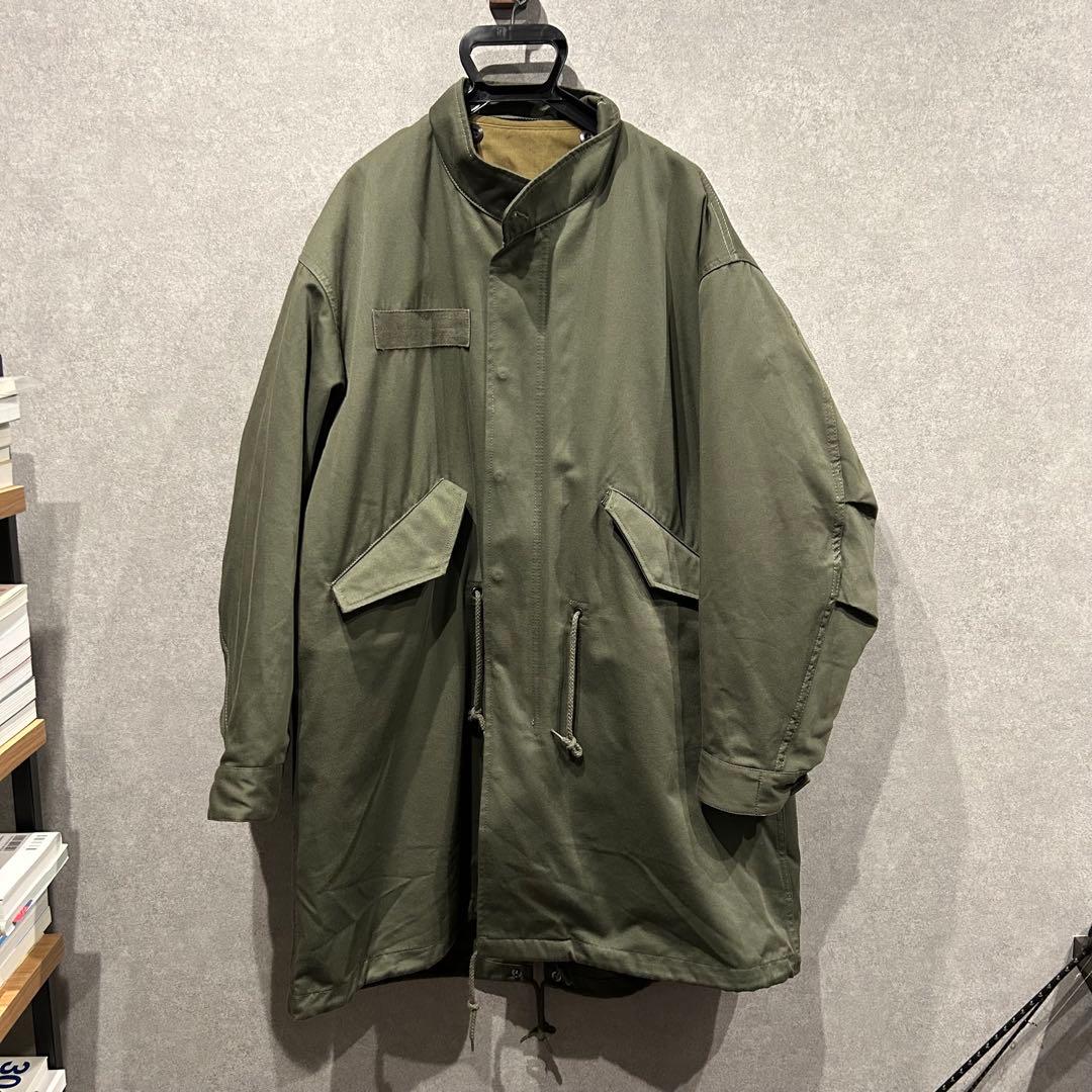 アダムエロペ モッズコート 3way オリーブ ライナー付き　サイズS M-65