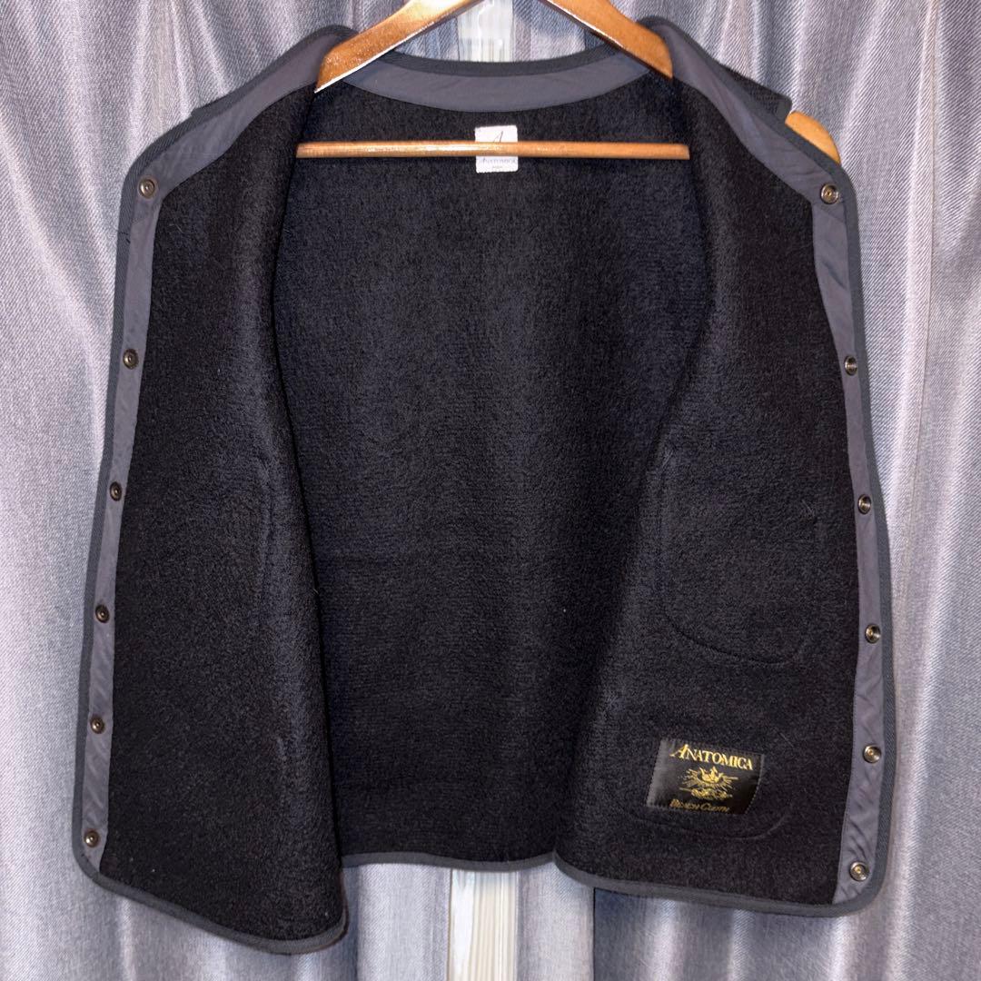 【美品/サイズ44】ANATOMICA ビーチクロスベト NAVY