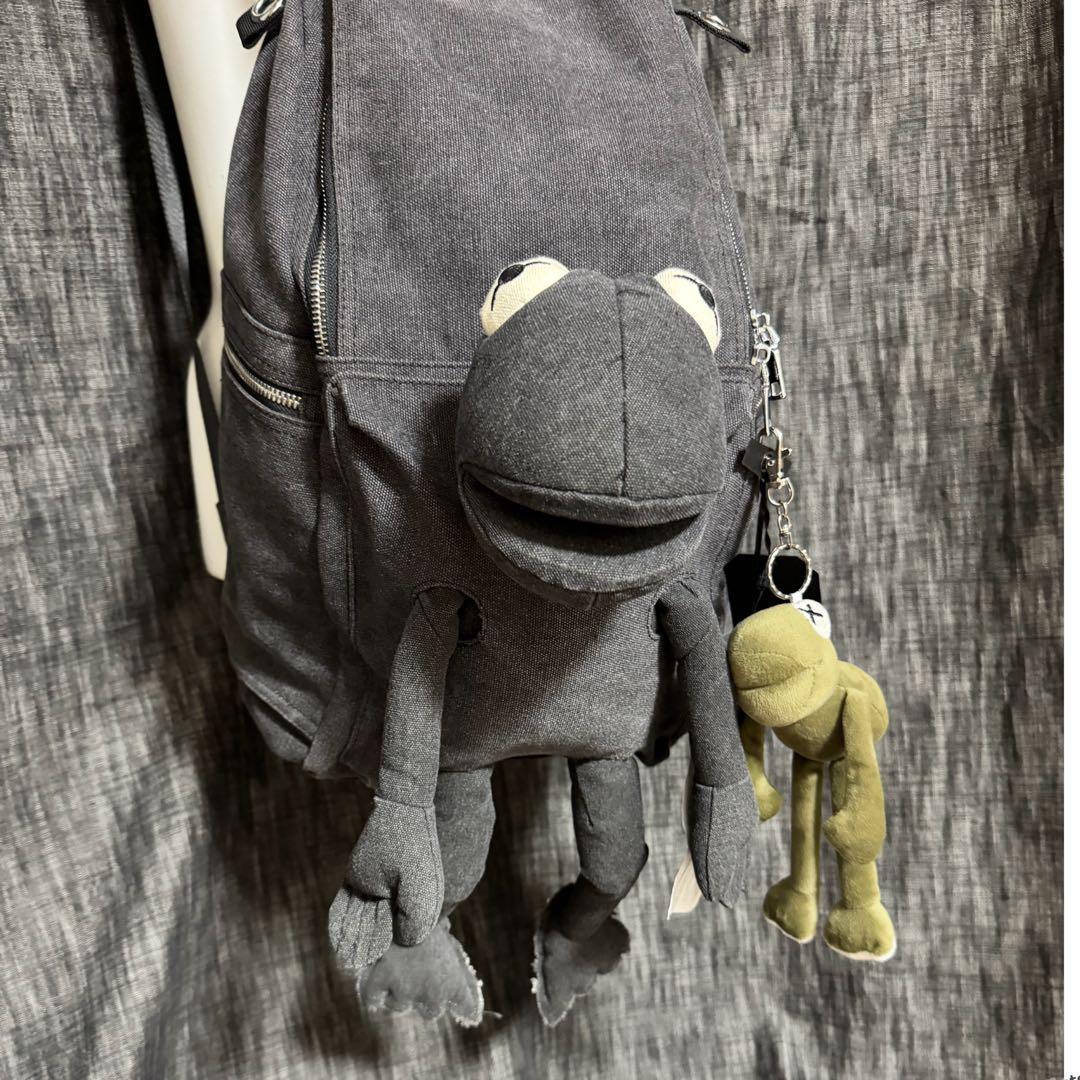 MICALLE MICALLE キャンバスカエルリュック　バックパック　神戸