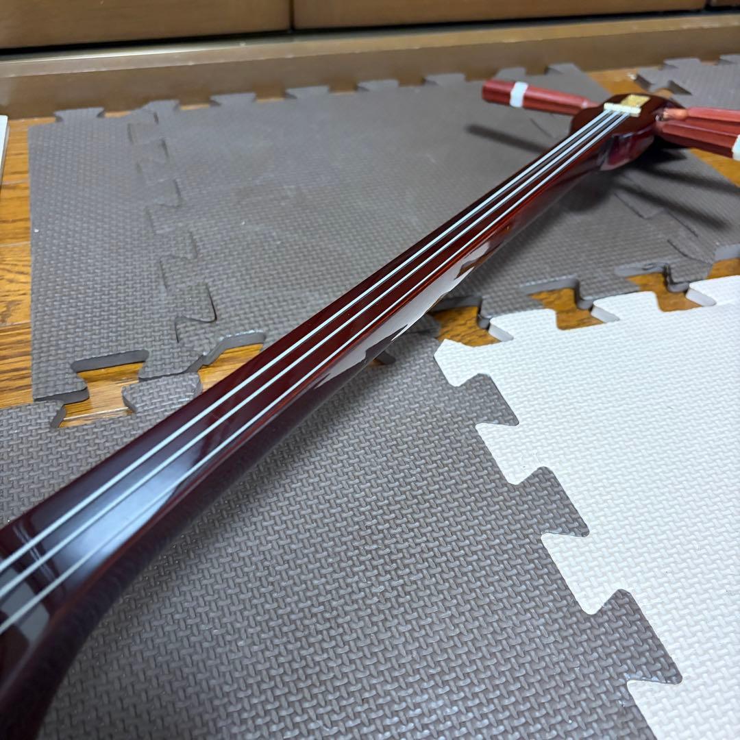 沖縄 三線 人工皮 合皮 琉球 弦楽器　蛇三線