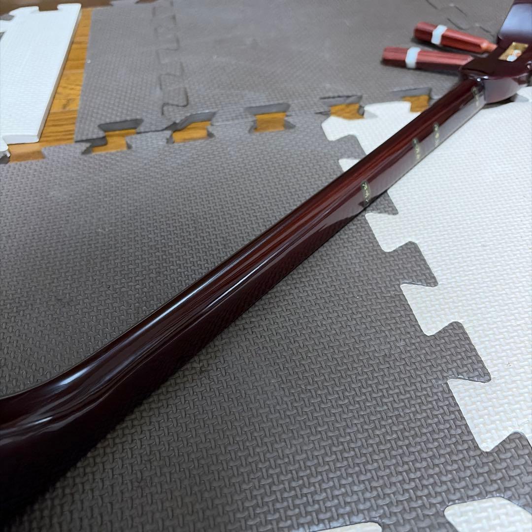 沖縄 三線 人工皮 合皮 琉球 弦楽器　蛇三線