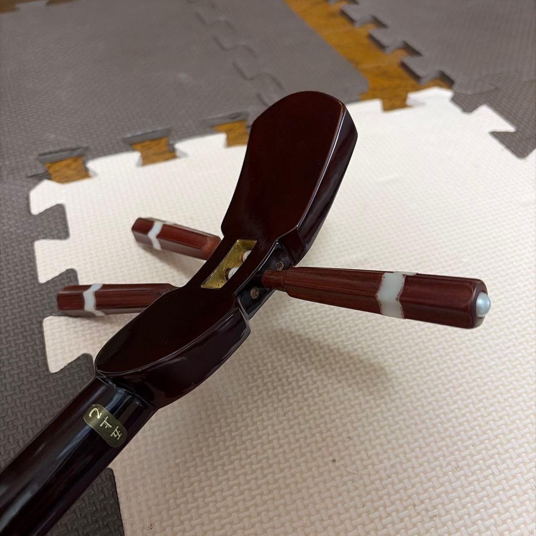 沖縄 三線 人工皮 合皮 琉球 弦楽器　蛇三線