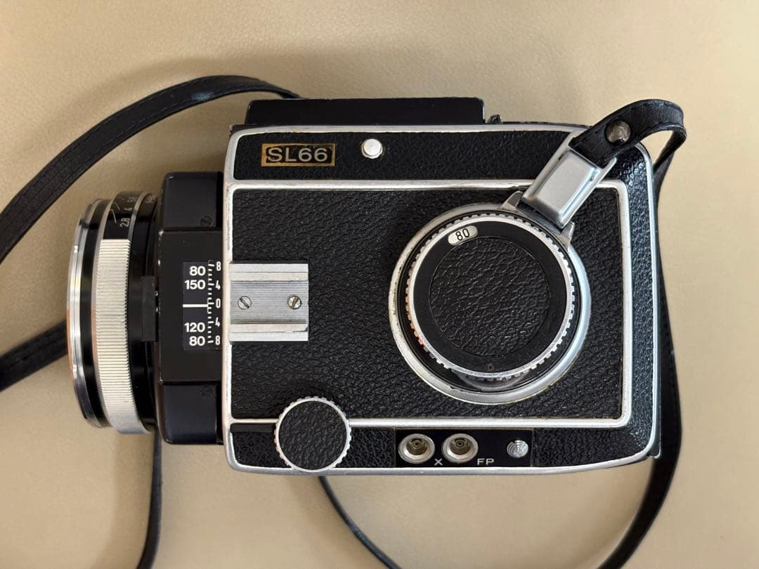 美品Rolleiflex SL66 中判カメラ Planar 80mm f2.8