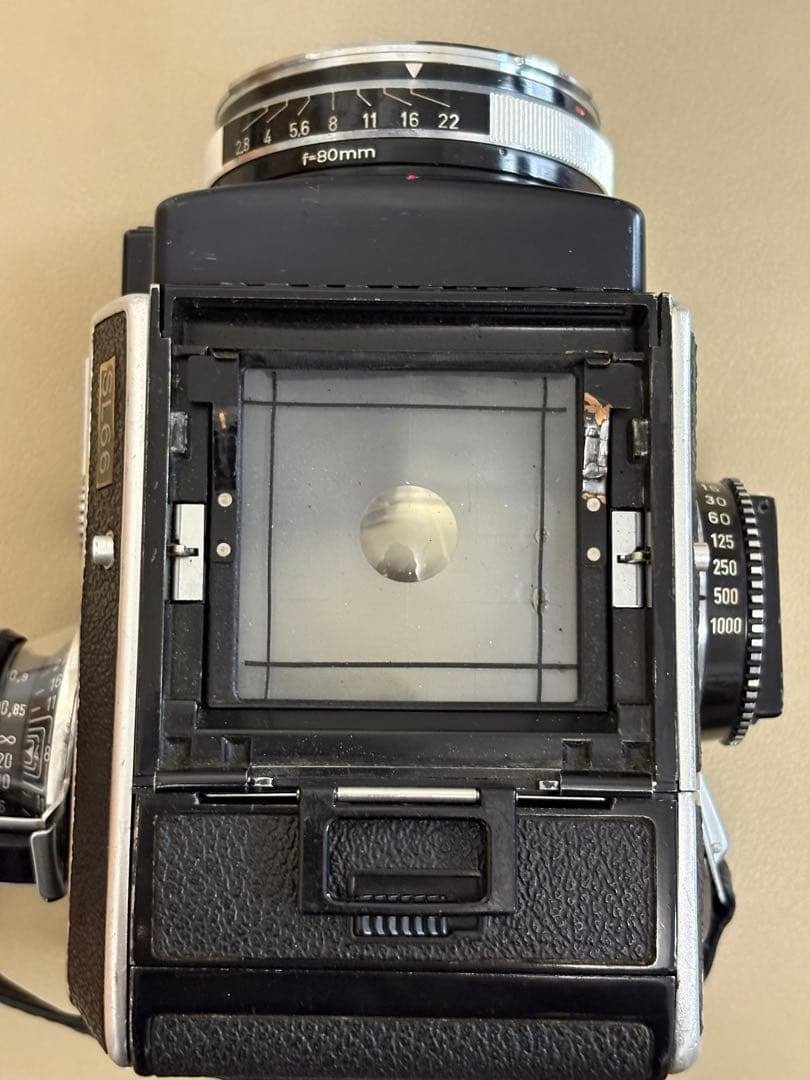 美品Rolleiflex SL66 中判カメラ Planar 80mm f2.8