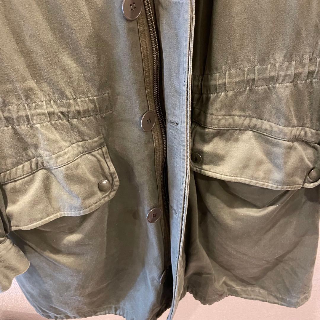 フランス軍 実物 C.I.M.製 M-64 モッズコート ライナー付き 92C