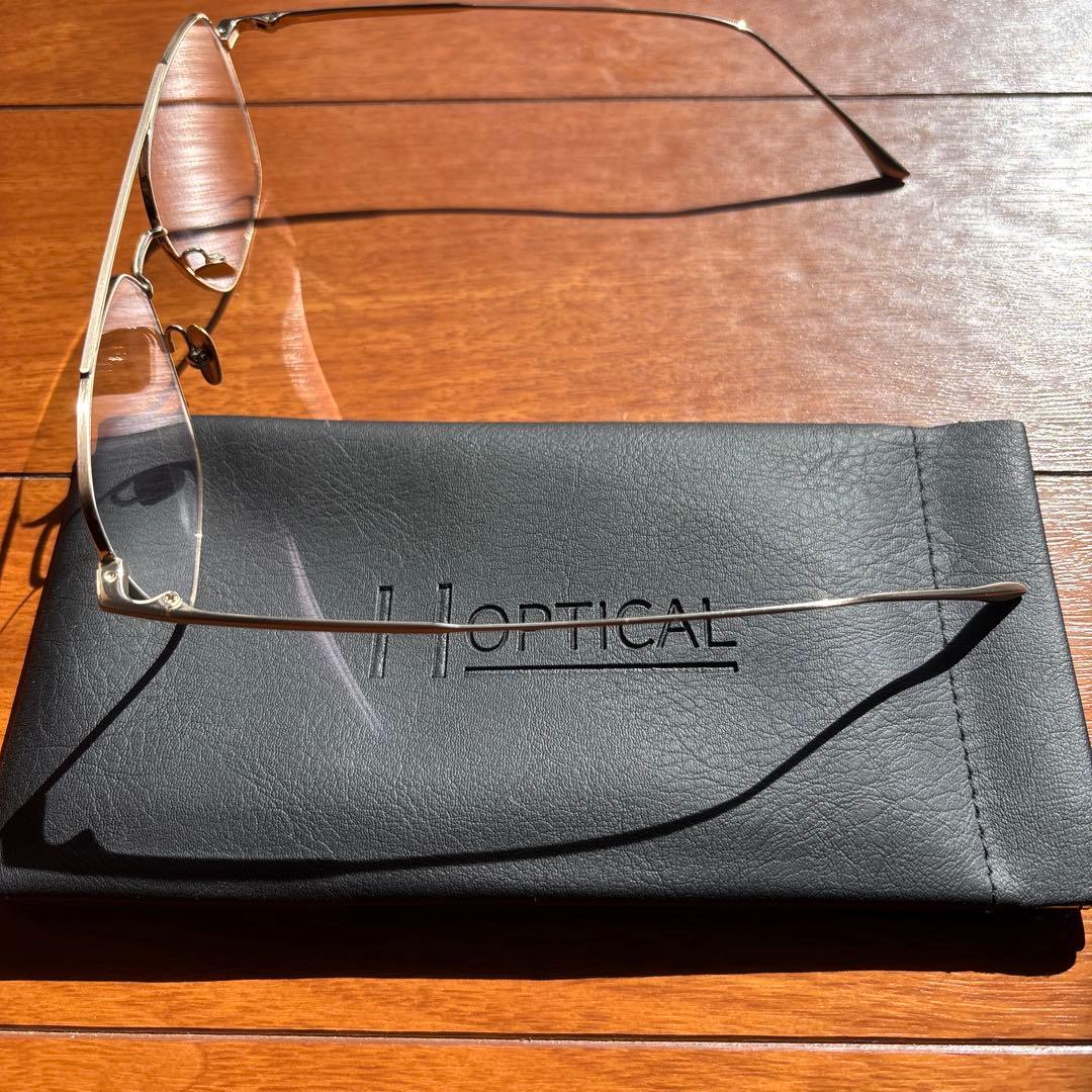 小物 H OPTICAL DOUBLE BRIDGE SQUARE