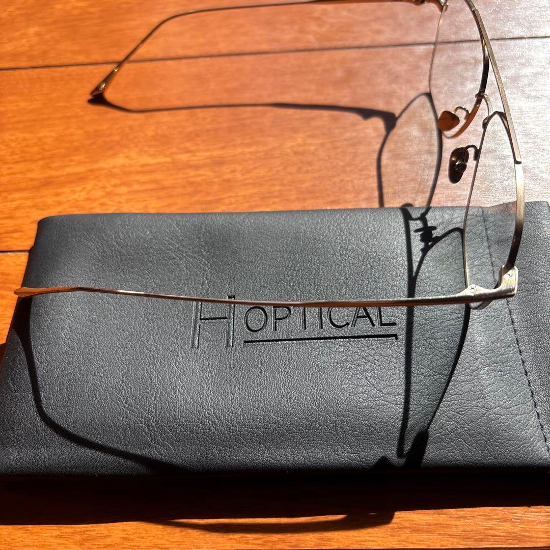 小物 H OPTICAL DOUBLE BRIDGE SQUARE