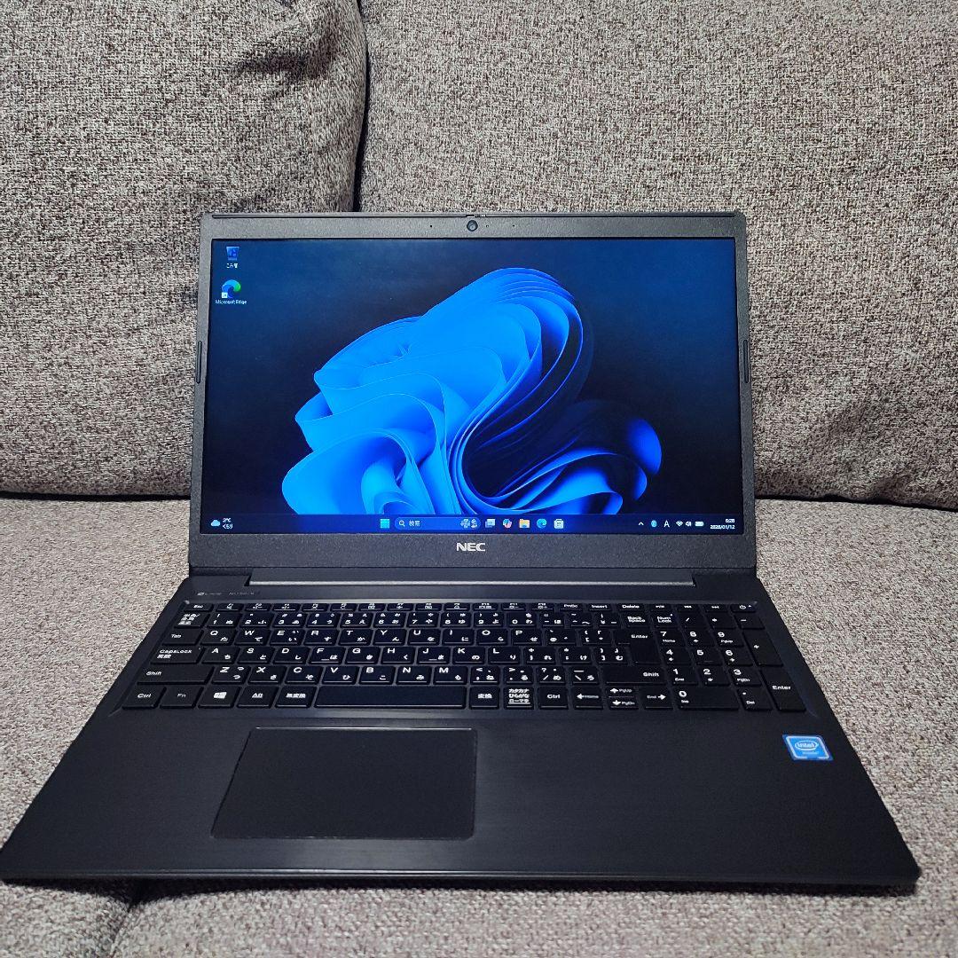 【バッテリーOK・美品】NEC LAVIE 8GB SSD256GB