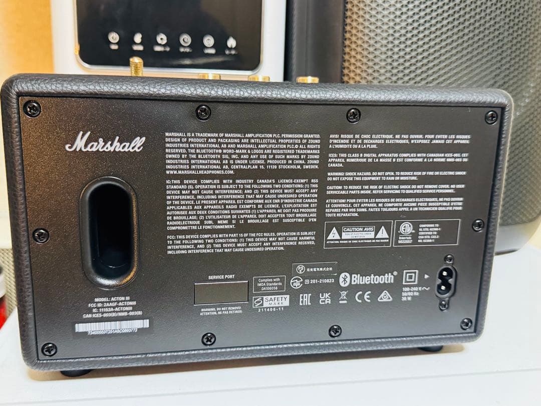 【国内正規品】マーシャル　ACTON III　Marshall ブラック