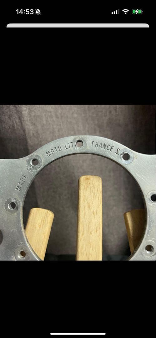 レカラ MOTOLITA ステアリング