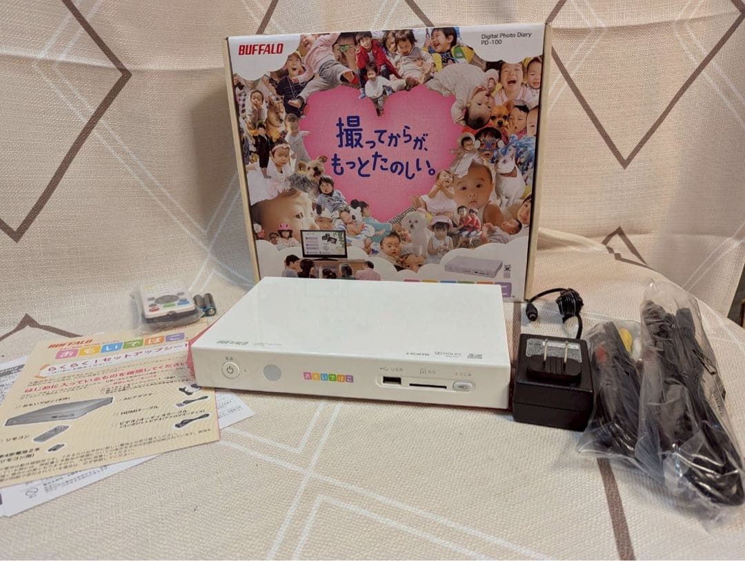 BUFFALO デジタルフォト・アルバム おもいでばこ PD-100 320GB