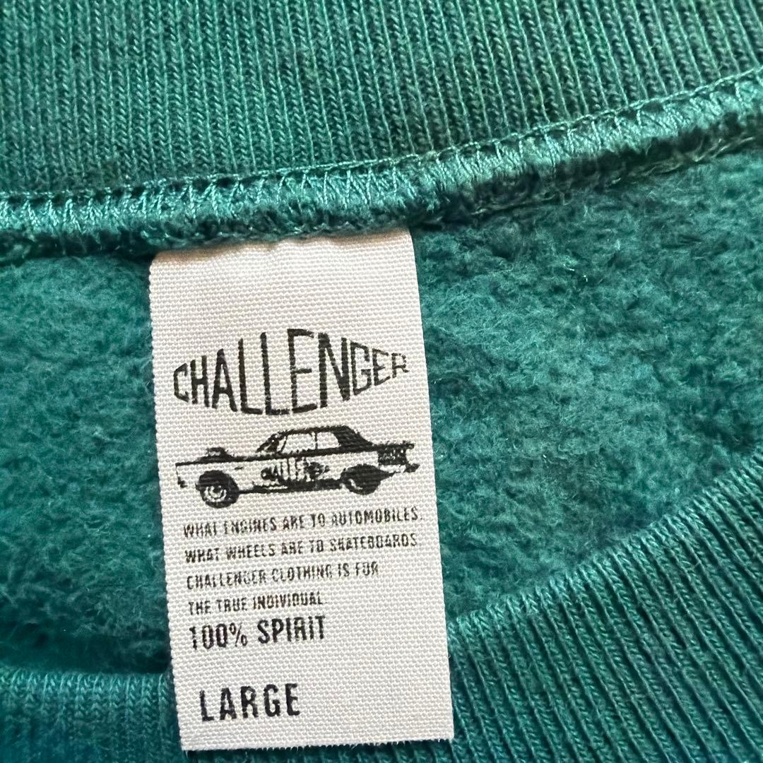 Challenger ロゴプリント スウェット L