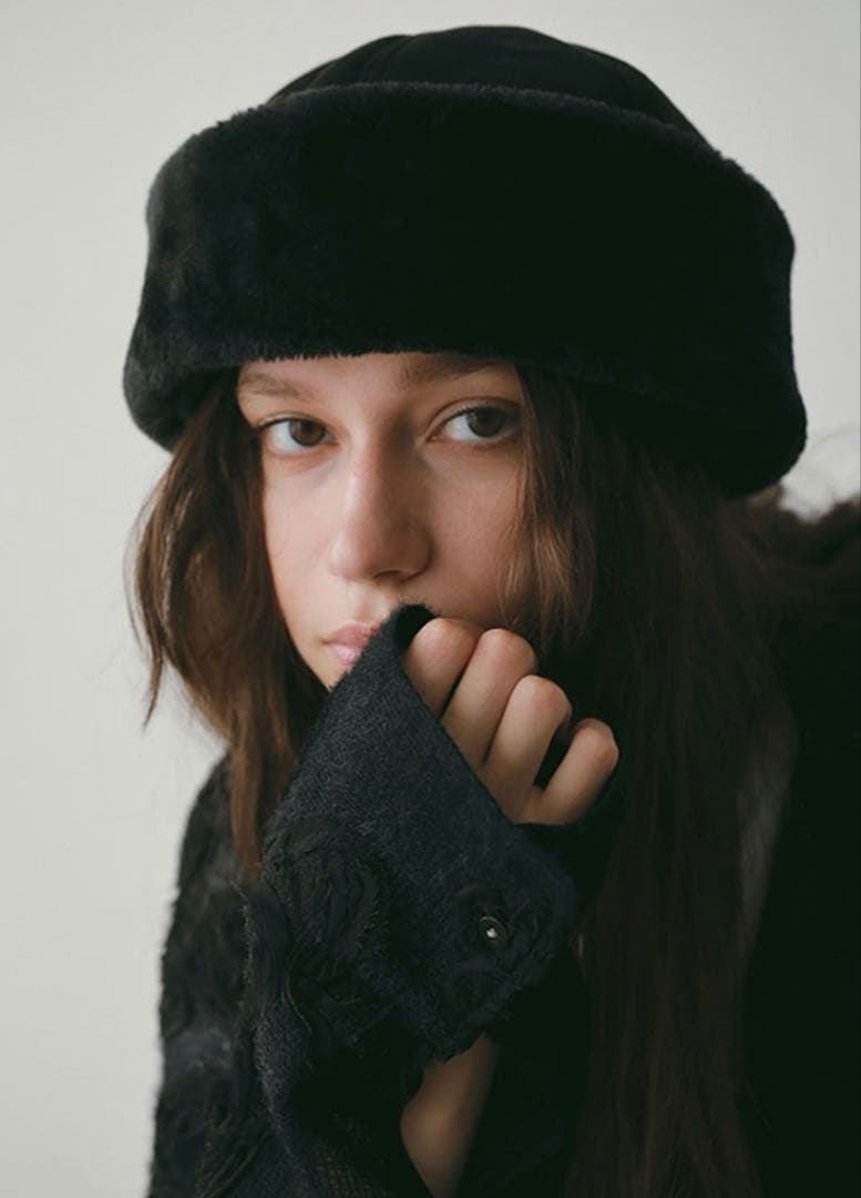 CA4LA×ETRETOKYO ECO FUR MOUTON TOQUE HAT