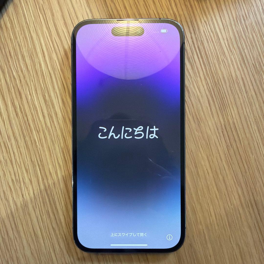 iPhone 14pro512G 背面割れジャンク品　SIMフリー