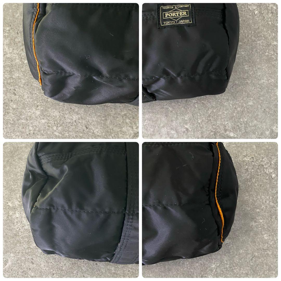 ポーター タンカー ボストン ブラック ダッフルバッグ ドラムバッグ 黒