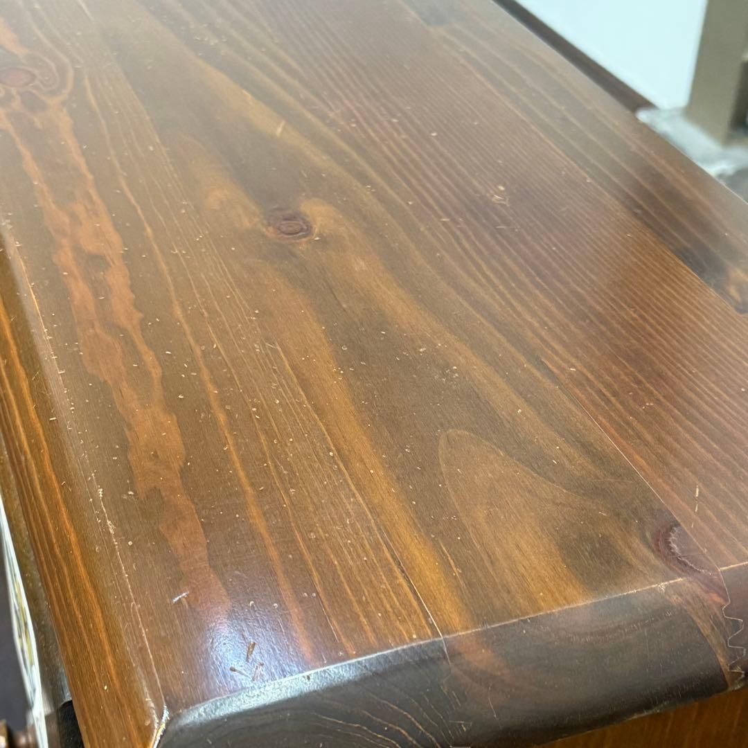 H112K34 スペイン製 バレンシアパイン家具 4段チェスト