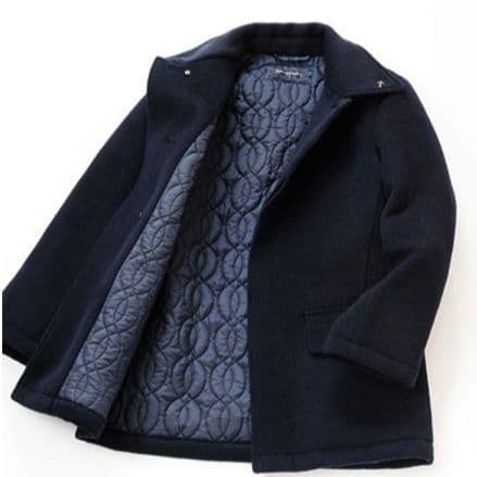 ✨極美品✨+DRAKKAR　藤巻百貨店　WOOL ハーフコート　L