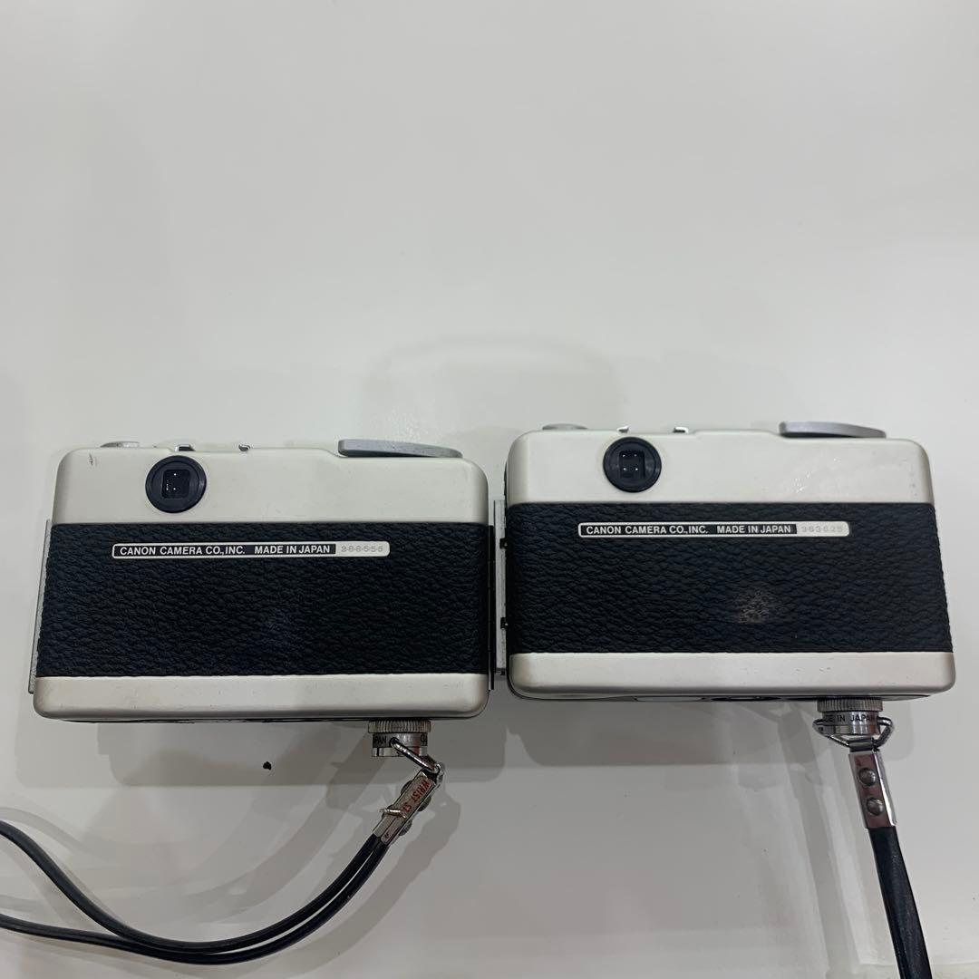 Canon Demi EE17 フィルムカメラ 2台セット ストラップ付き