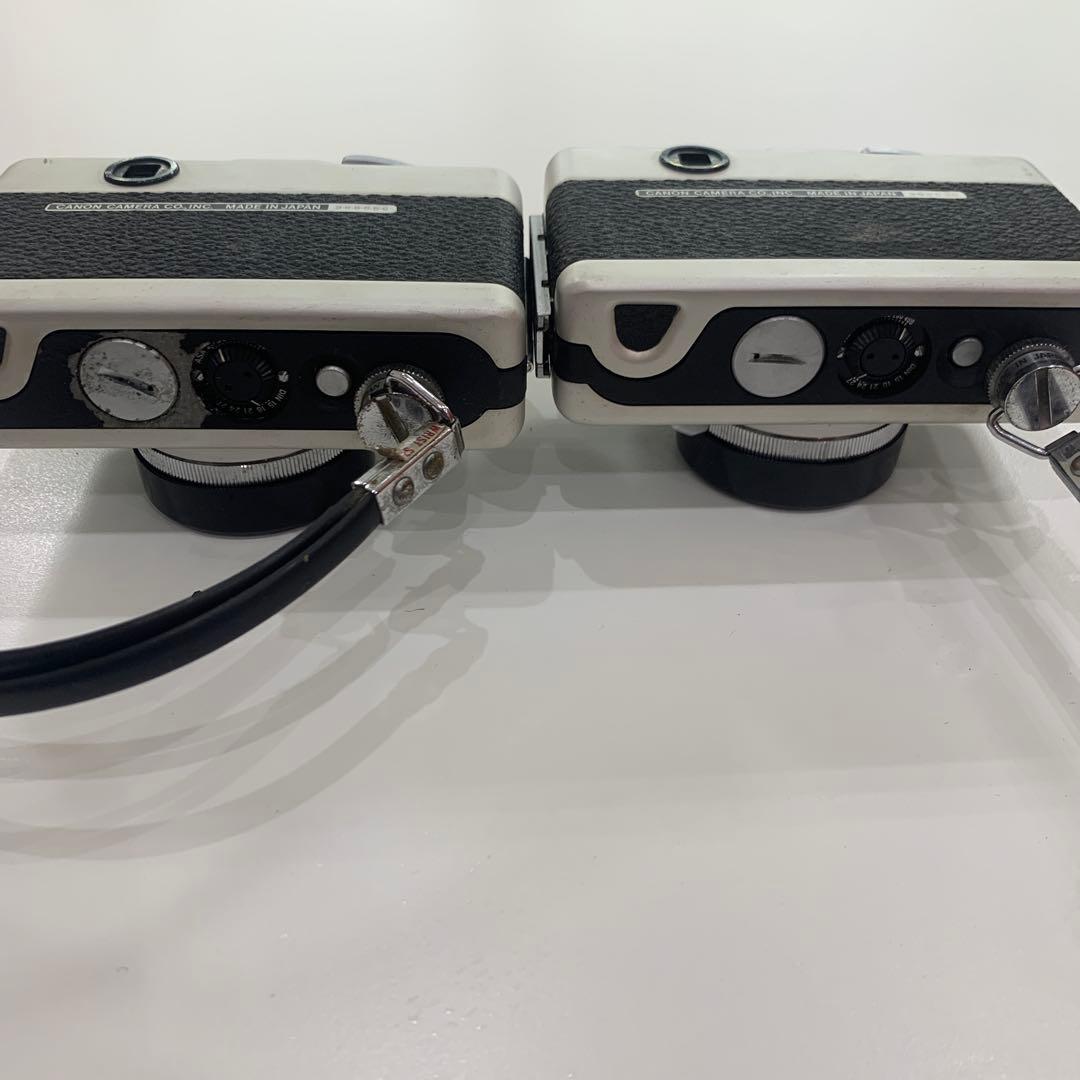 Canon Demi EE17 フィルムカメラ 2台セット ストラップ付き