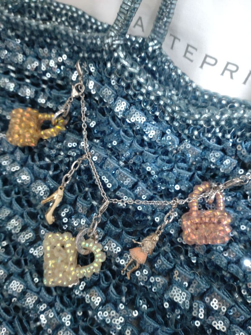 ちぃ　Anteprima ハワイ限定完売品 ワイヤーバッグ（チャーム付き）