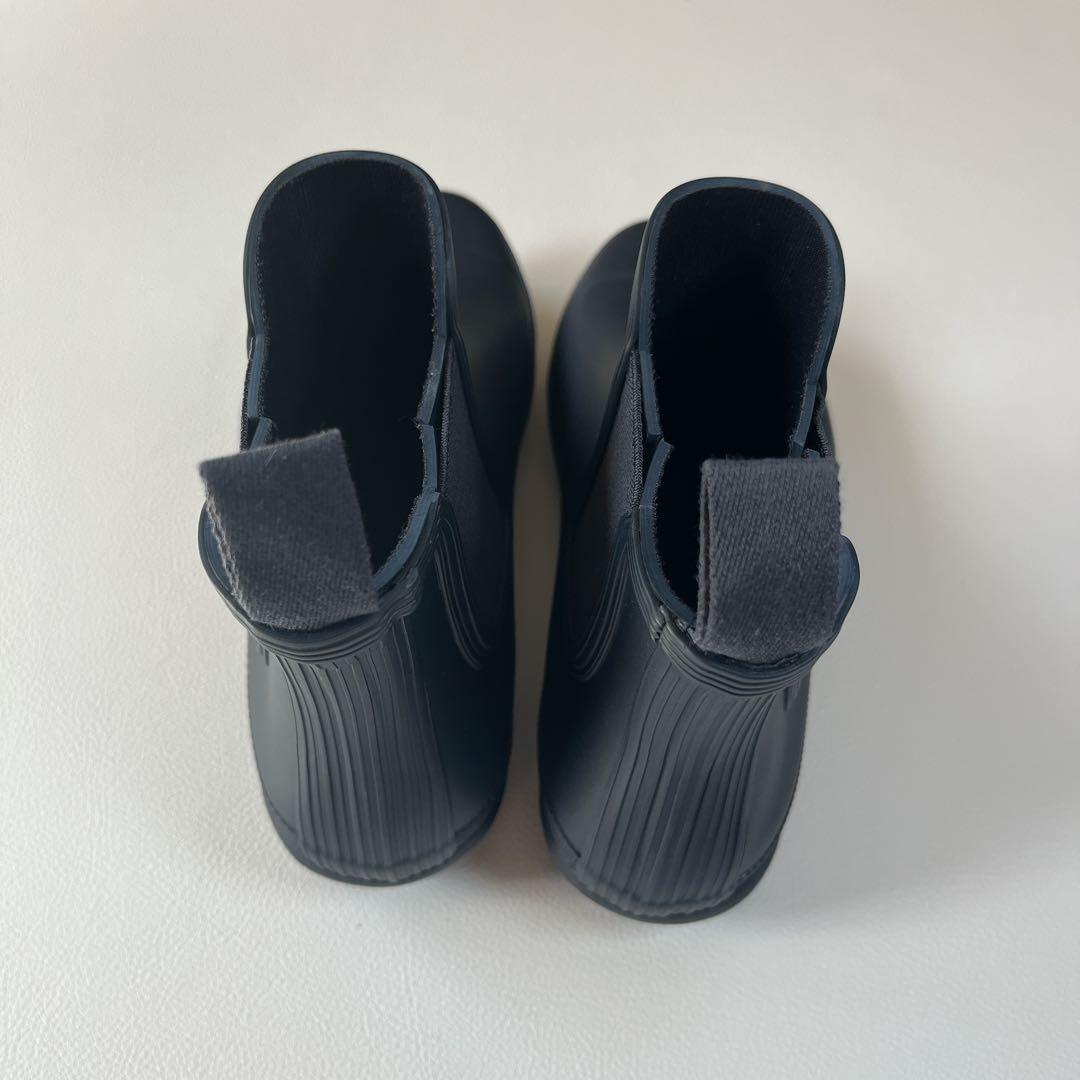 未使用級✨ハンター サイドゴア レインシューズ ネイビー　UK5 24