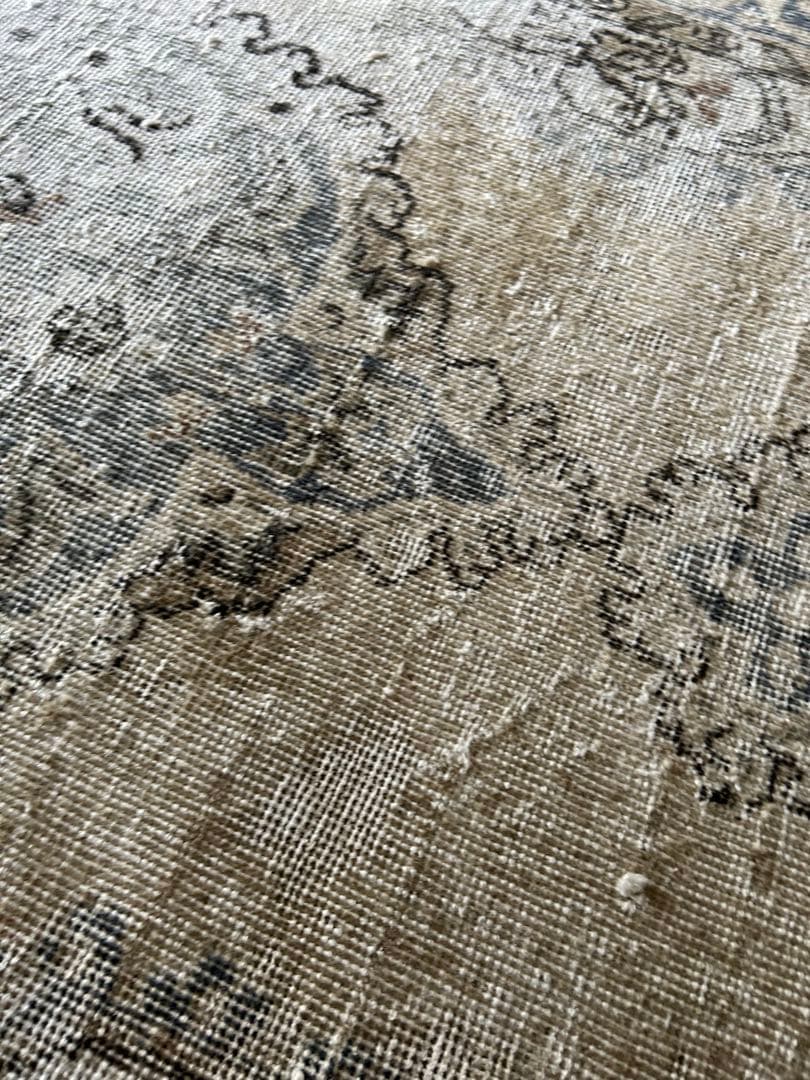 113×202 shabby chic style トルコ ヴィンテージラグ