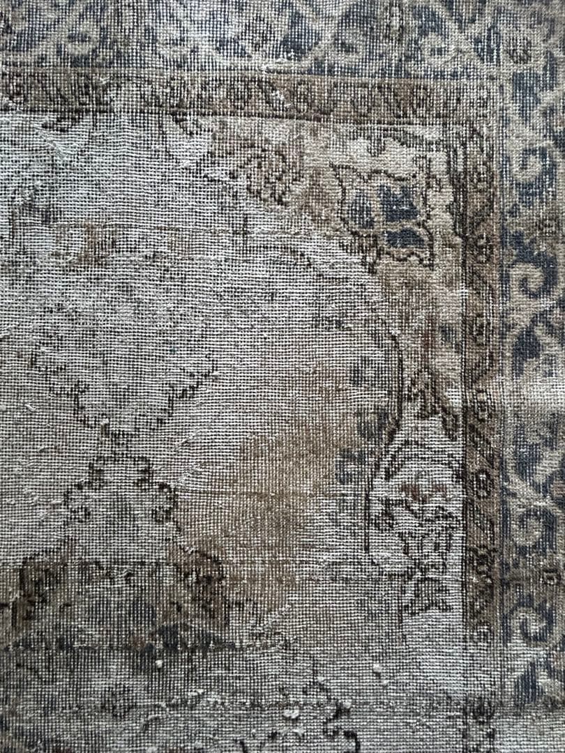 113×202 shabby chic style トルコ ヴィンテージラグ