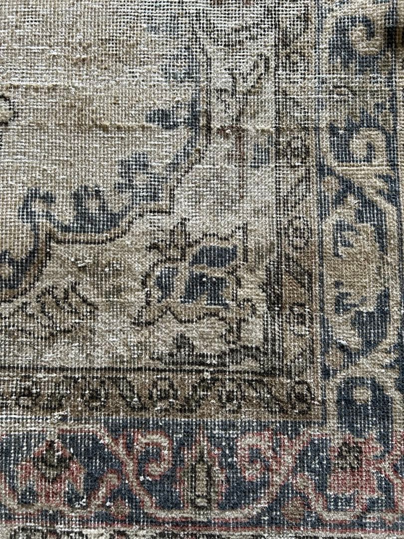 113×202 shabby chic style トルコ ヴィンテージラグ