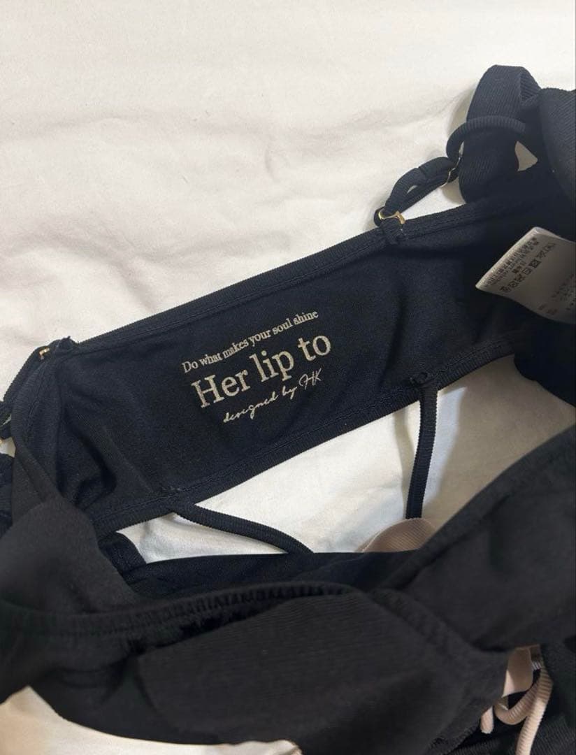 Her lip to Two-Tone Frill Swimwear（Sサイズ）