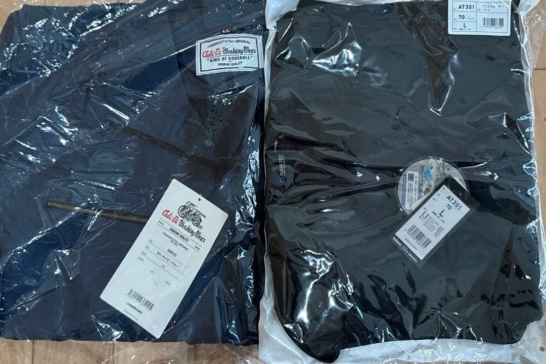 空調服ツナギ（山田辰No.9850）アクアウォーターベスト（AT301）