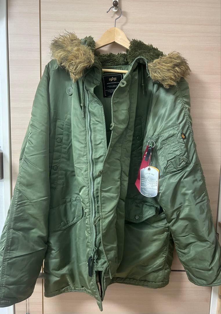 ALPHA INDUSTRIES N-3B フライトジャケットUS規格