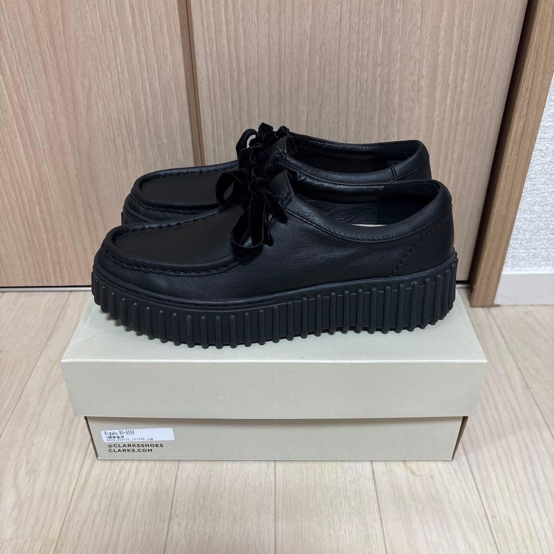 Clarks×SNIDEL ローファー 厚底