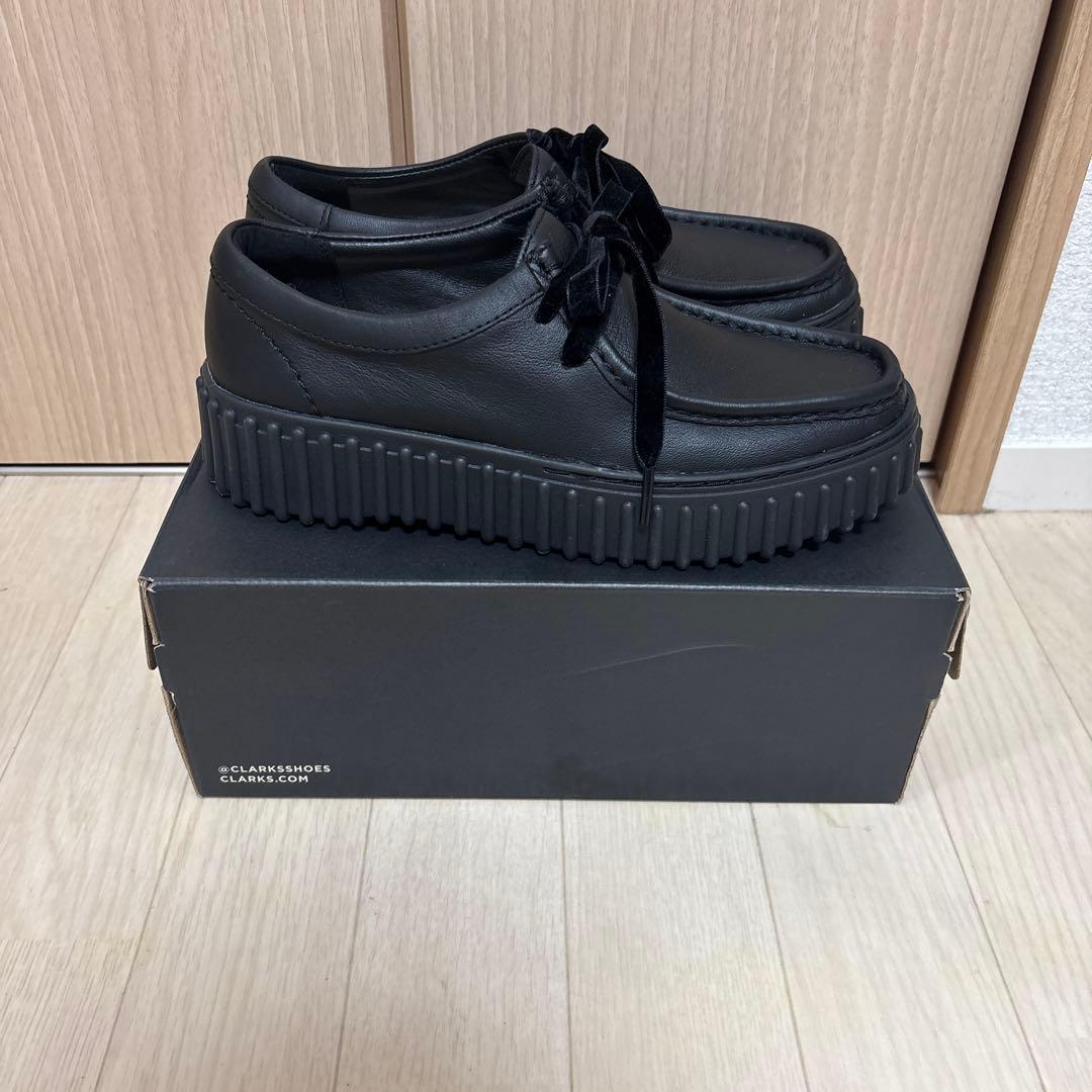 Clarks×SNIDEL ローファー 厚底