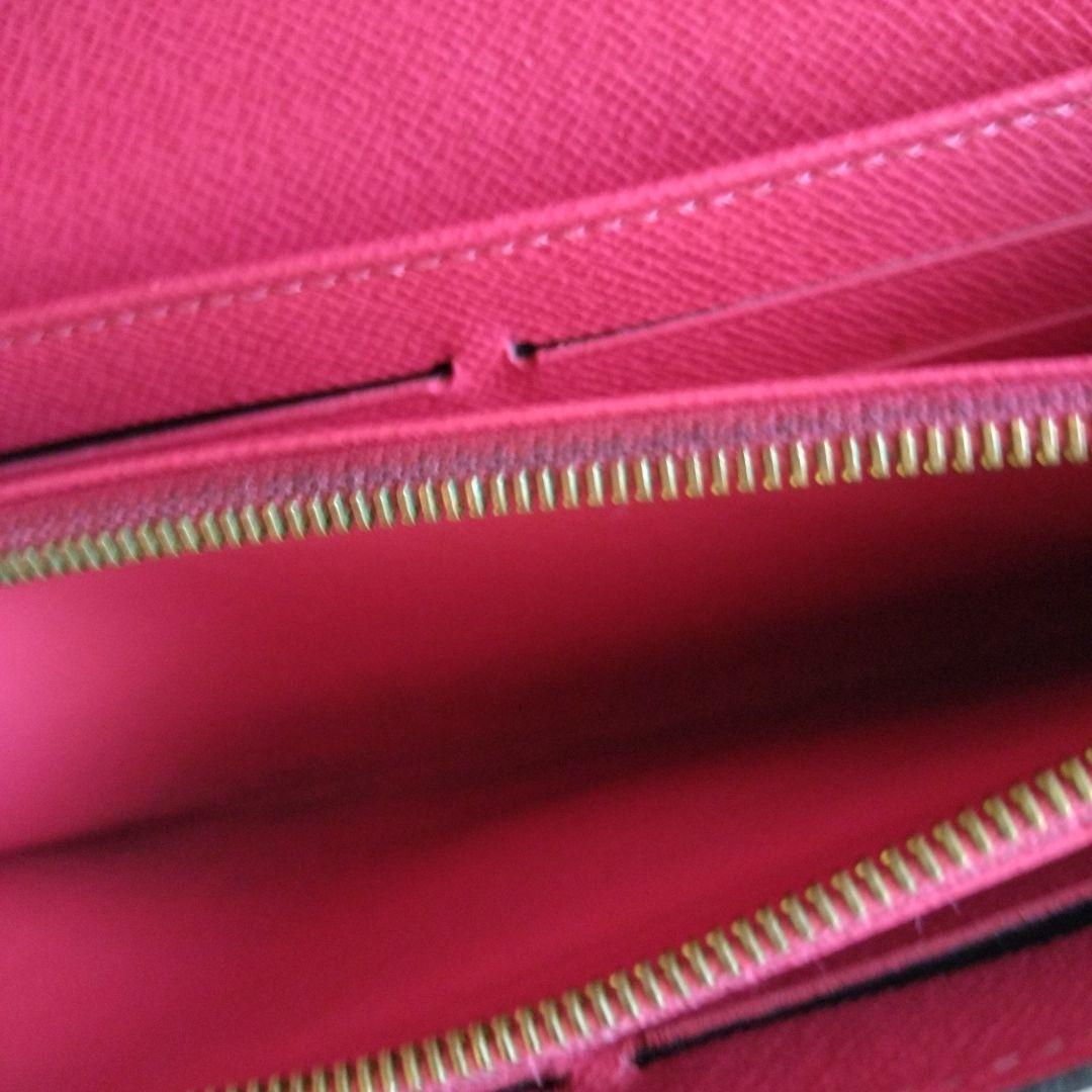 LOUIS VUITTON 限定品長財布 レッド/ブラウン