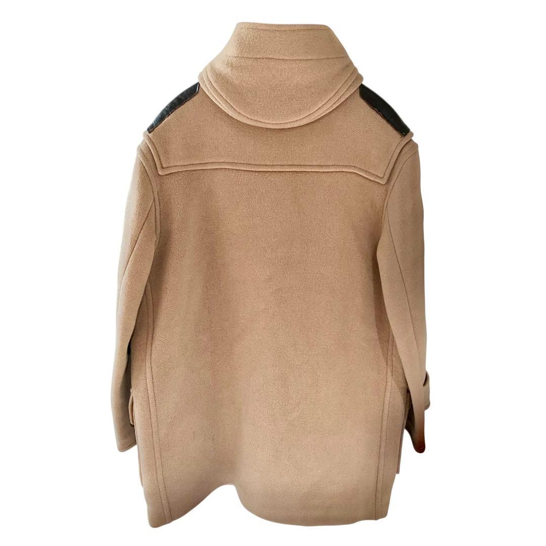 英国製 XL　Burberry　バーバリー　ノバチェック　ウール　ダッフルコート