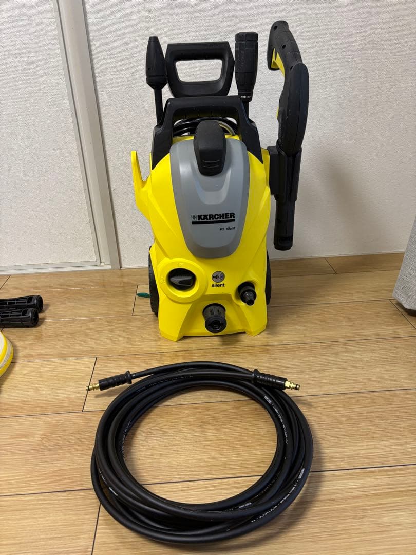 【美品】KARCHER ケルヒャー 高圧洗浄機 サイレント50Hz東日本地区用