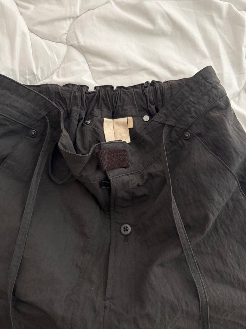 パンツ JIAN YE ALL BAG PT -CHARCOAL