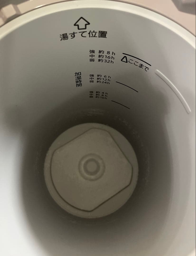 象印マホービン グレー 置き型加湿器　EE-DF50