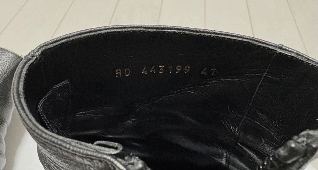 saint laurent ヒールブーツ　ブーツ　セリーヌ