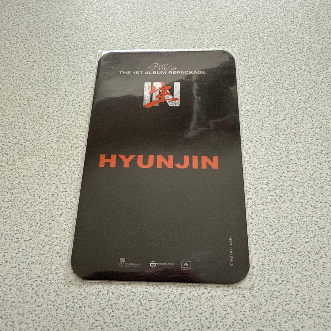 StrayKids スキズ　ヒョンジン　mecima トレカ　in生