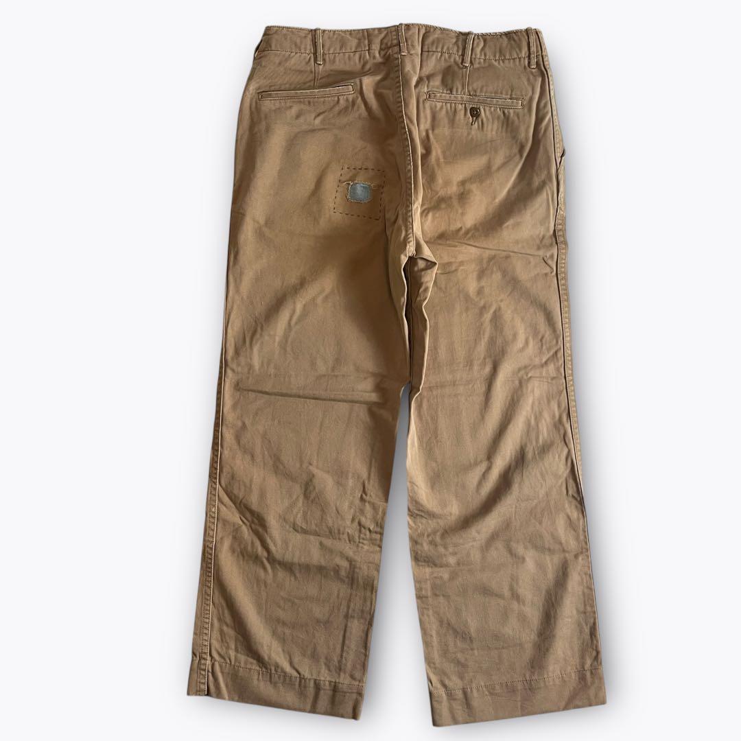 RRL REPAIRED CHINO TROUSERS ダメージ加工 32×32