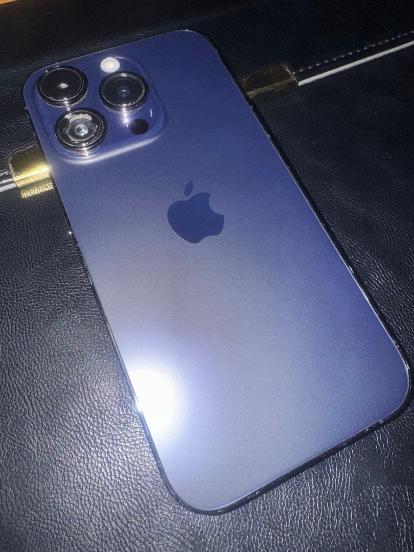 ☆最安 Apple iPhone 14 Pro ディープパープル 本体 箱あり☆