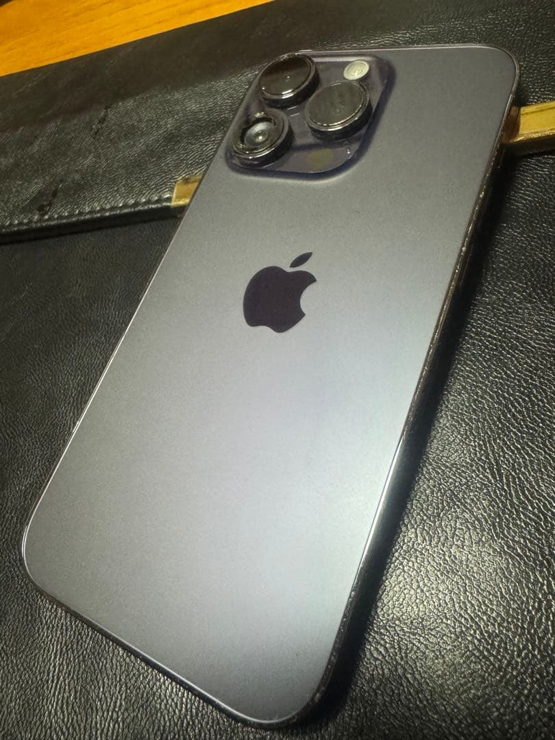 ☆最安 Apple iPhone 14 Pro ディープパープル 本体 箱あり☆