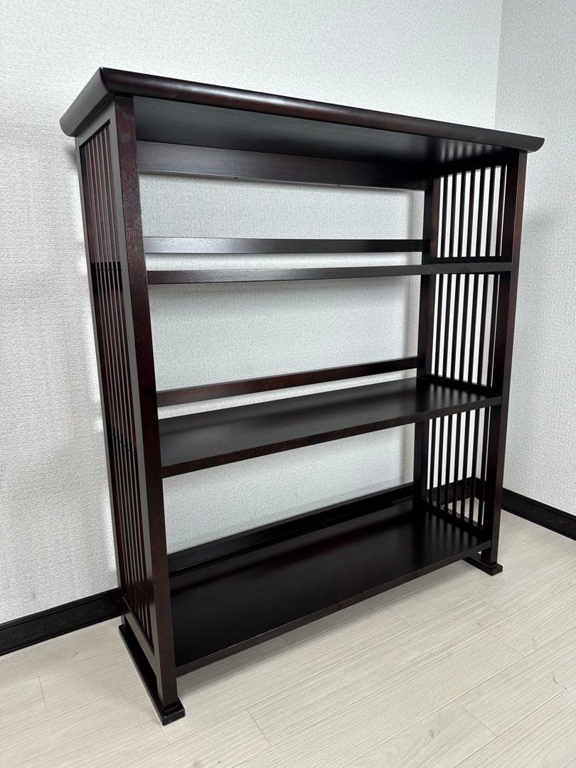 北海道民芸家具 重ね書棚 90cm 本棚 シェルフ ラック 樺材 ※i4-2