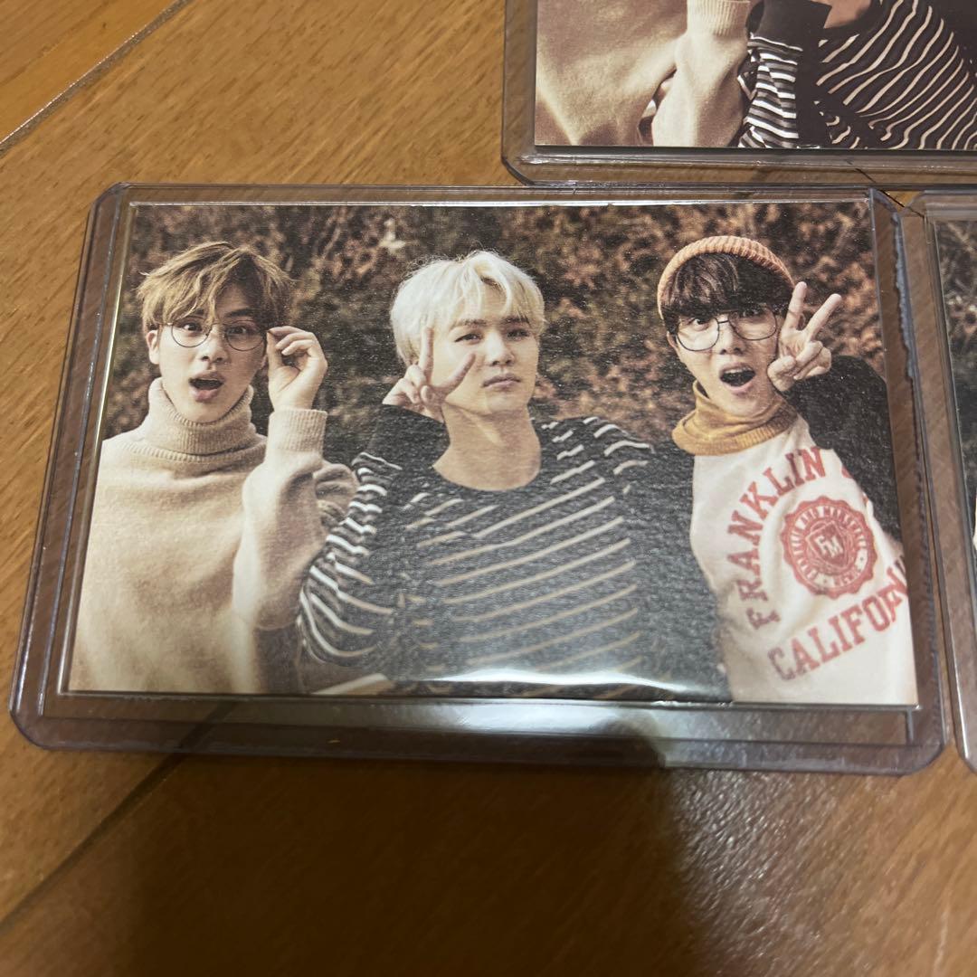 BTS 2nd マスター　22920 ミニフォト　３人ユニット　コンプ