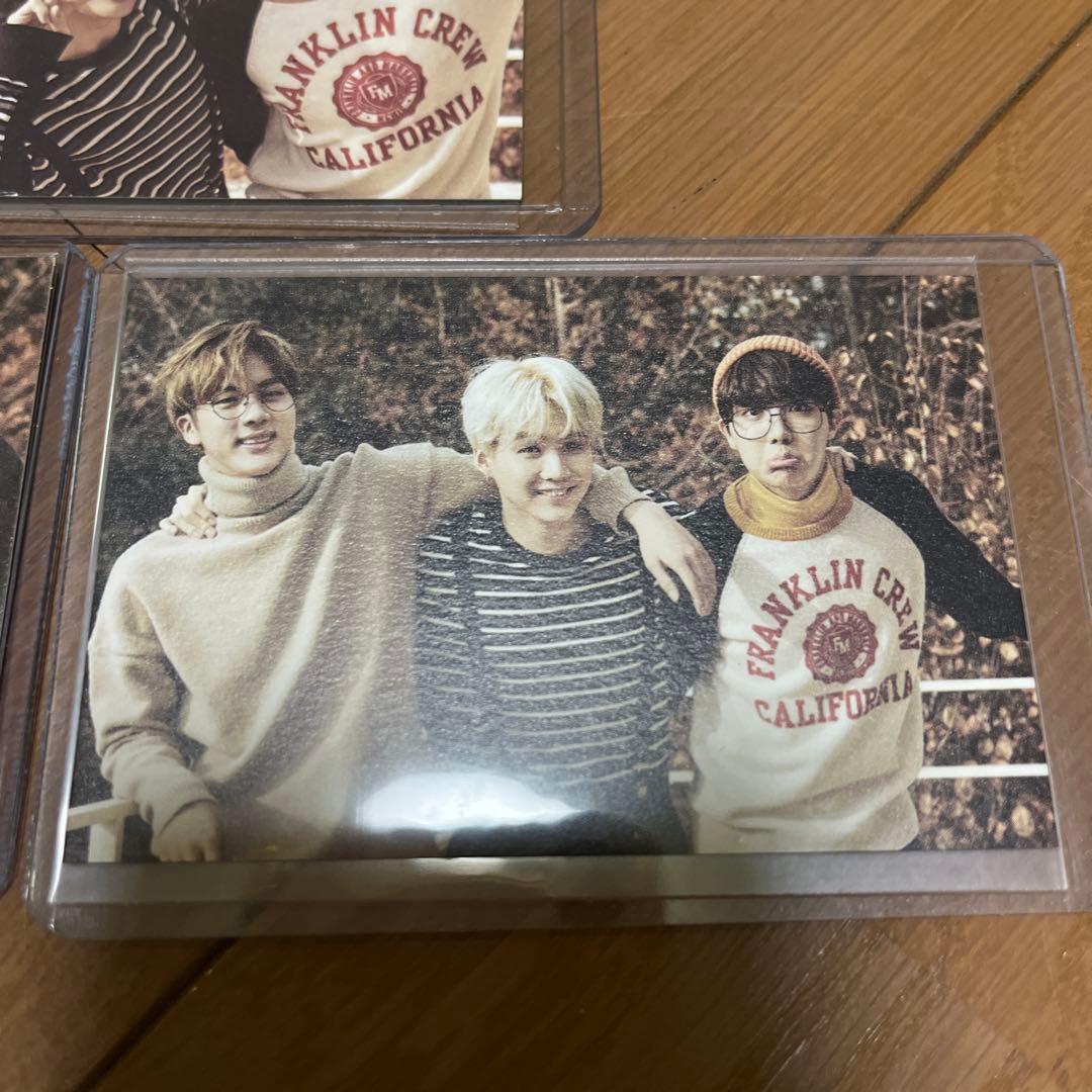 BTS 2nd マスター　22920 ミニフォト　３人ユニット　コンプ